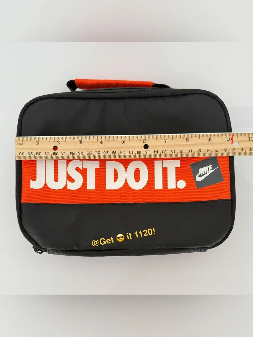 Nike Just Do It Bumper Sticker Fuel Pack Lunch Box Insulated 9A2840-N1Y